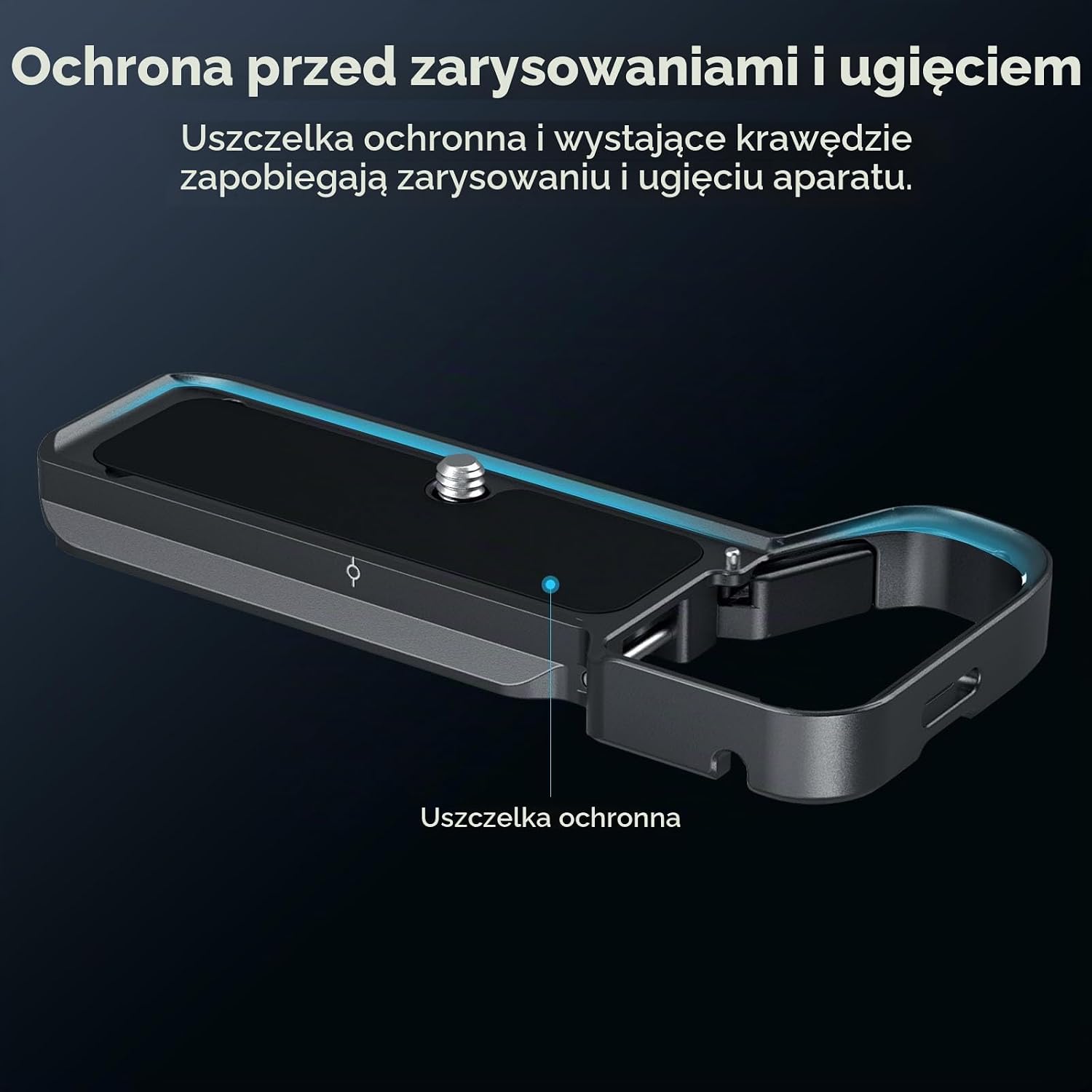 Detalle 1 de SMALLRIG 4438 – płytka bazowa do Sony A7C II i A7CR z mocowaniem Arca