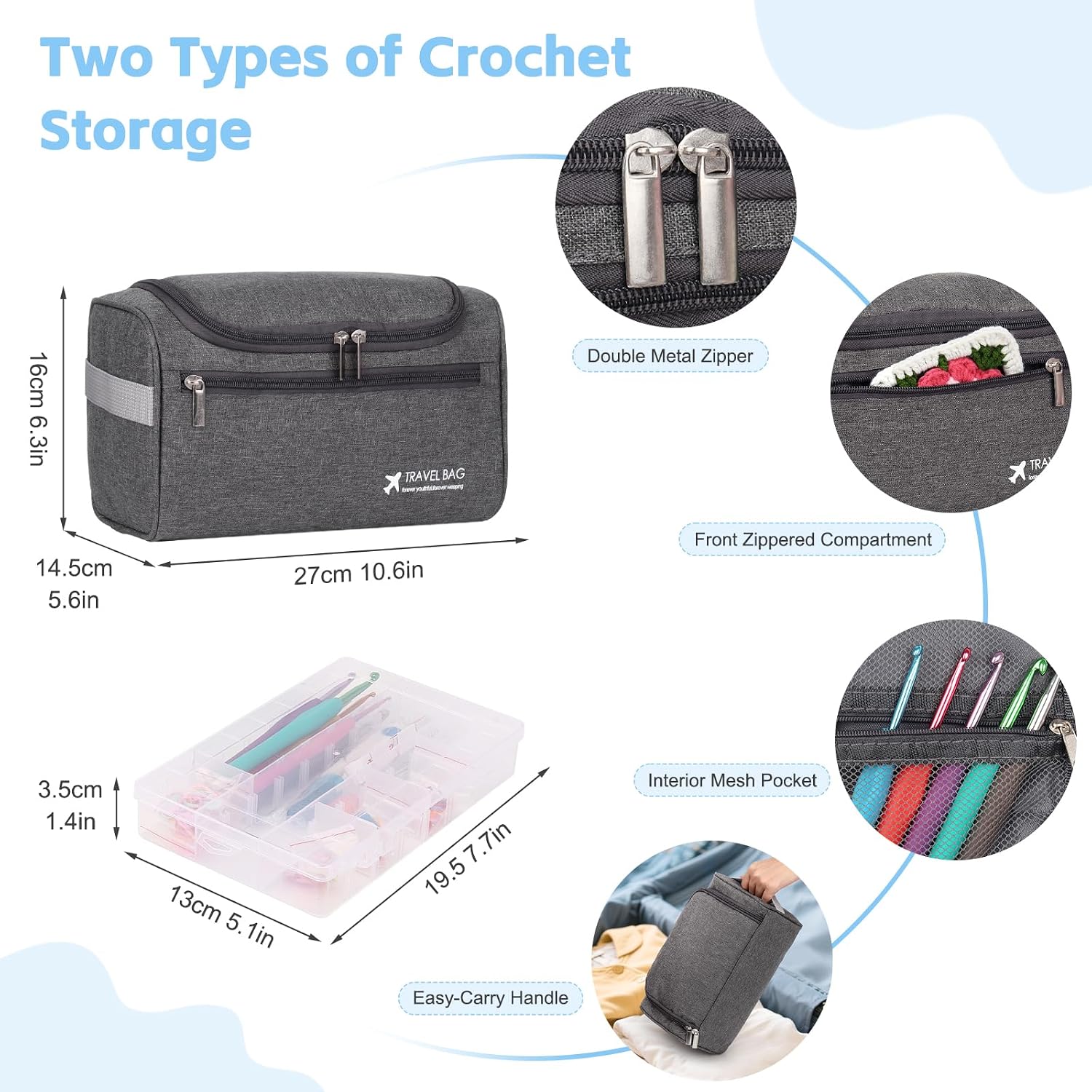 Thumbnail 5 de Reessy Crochet Kit 88 PCS for Beginners