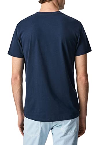 Detalle 2 de Pepe-jeans T-Shirt Regular Fit: camiseta de algodón sostenible con maxi logo