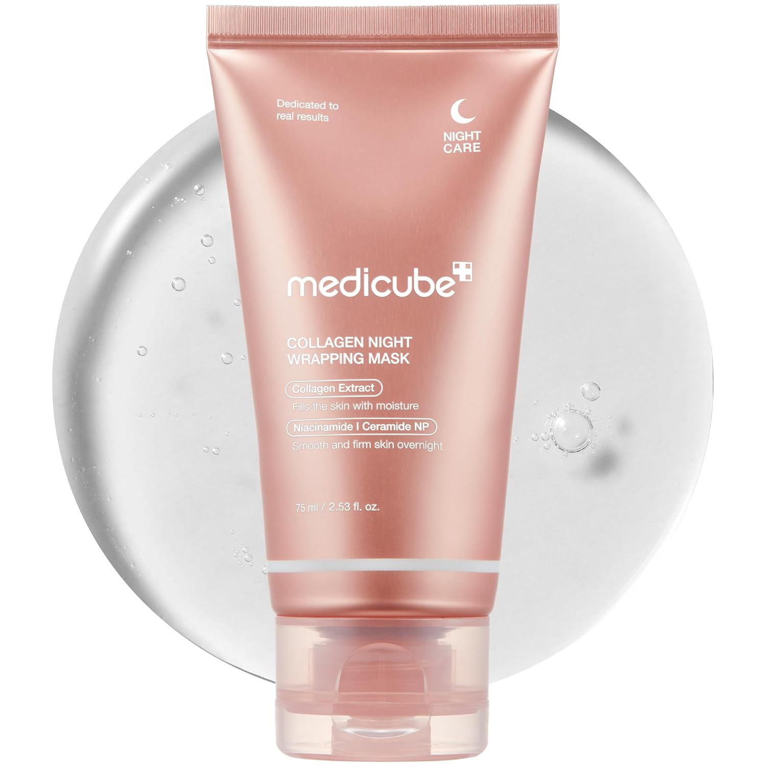 Detalle de medicube Wrapping Mask Collagen - Overnight Peel Off Facial Mask
