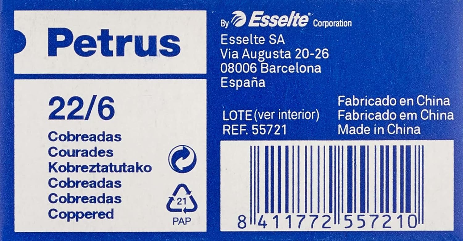 Detalle 2 de PETRUS 22/6 agrafes 6 mm