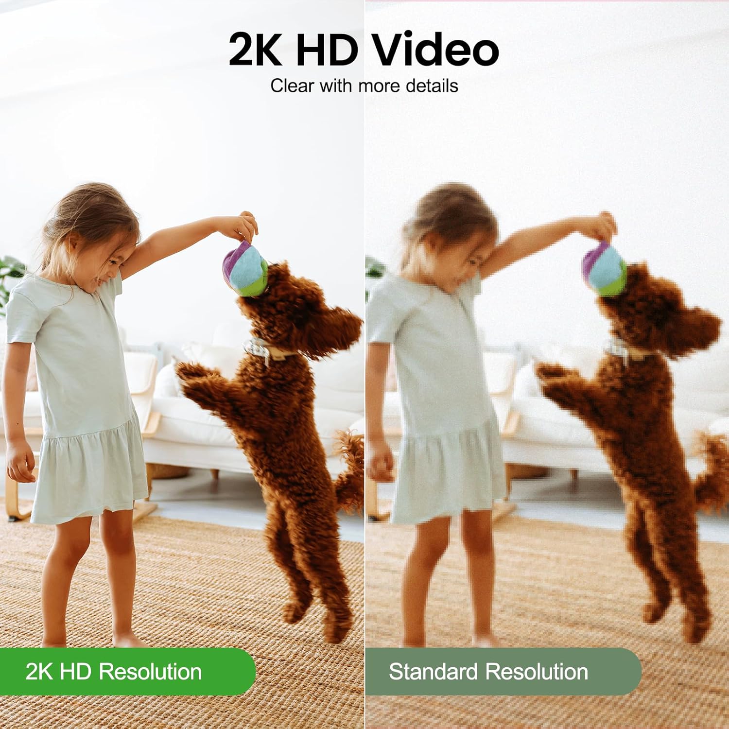 Thumbnail 2 de INFIYA K7 2P 2K pet camera with night vision