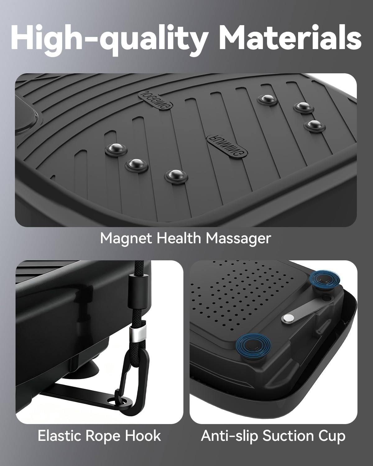 Thumbnail 6 de WATEYA RC-CFM-V71(Midnight Black) Vibration Plate with 200 Speeds