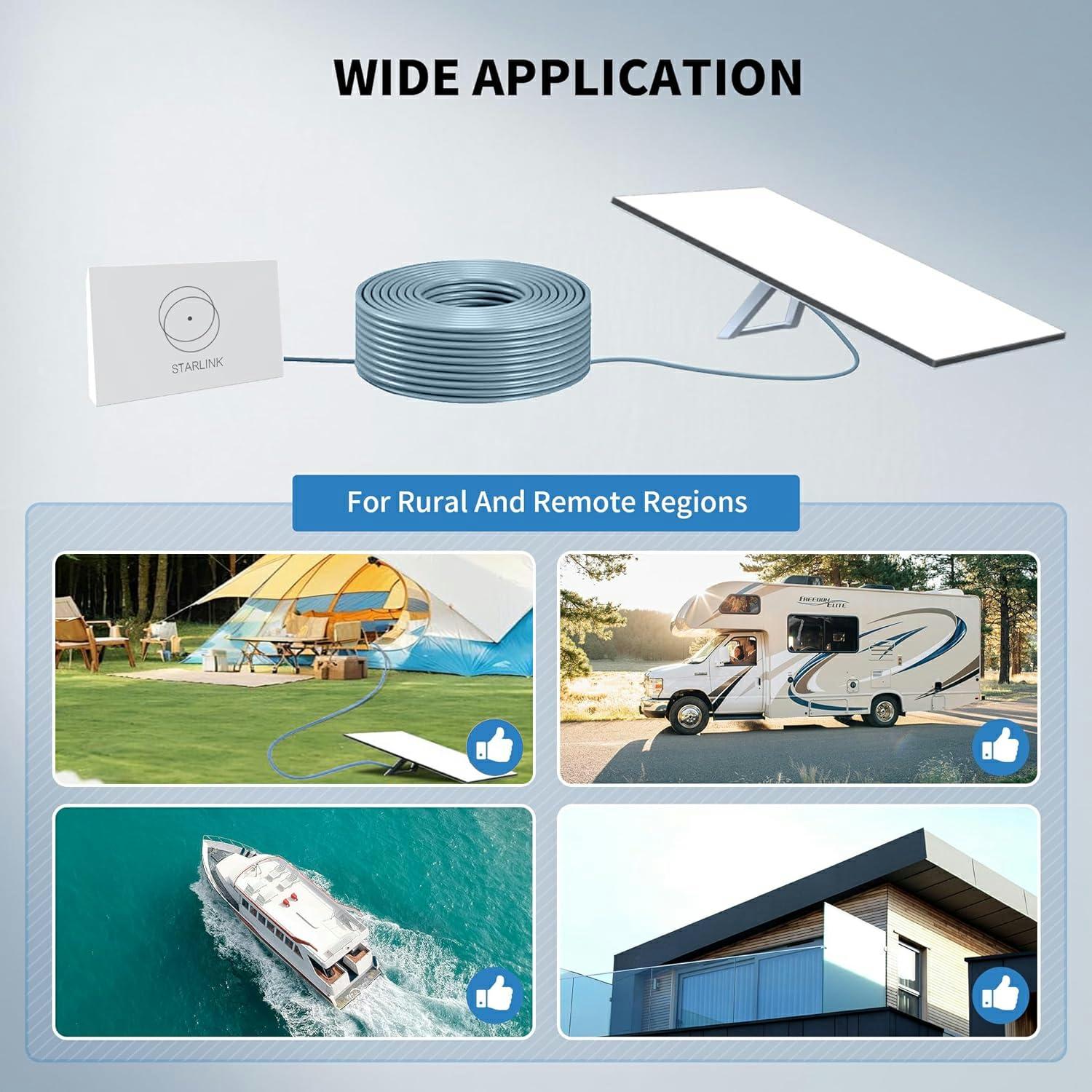 Thumbnail 6 de XGMATT Starlink Gen 3 35 m Kabel 📡