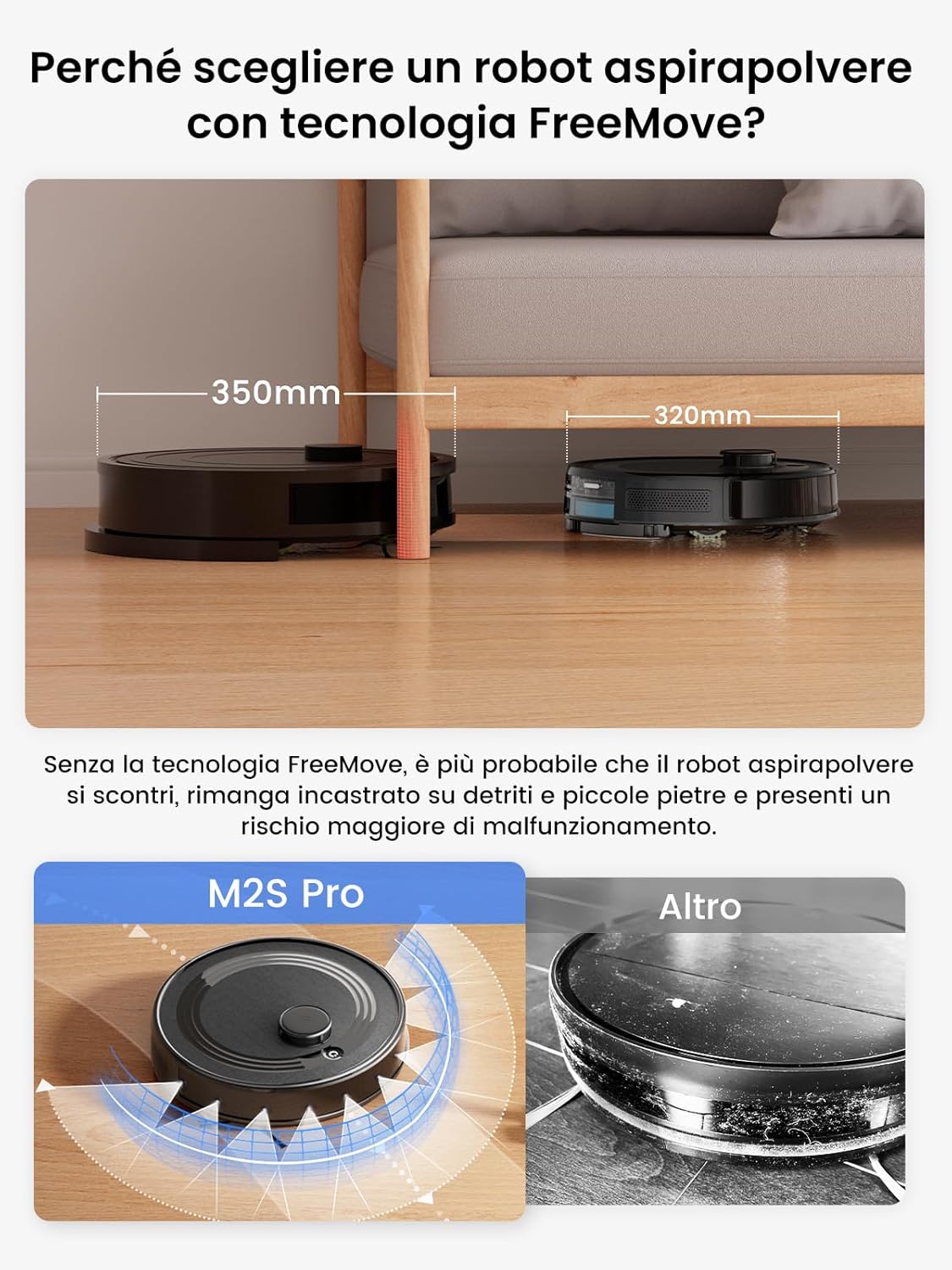 Thumbnail 3 de Lefant M2S Pro: robot aspirapolvere lavatrice 3in1 con stazione automatica e mappatura laser