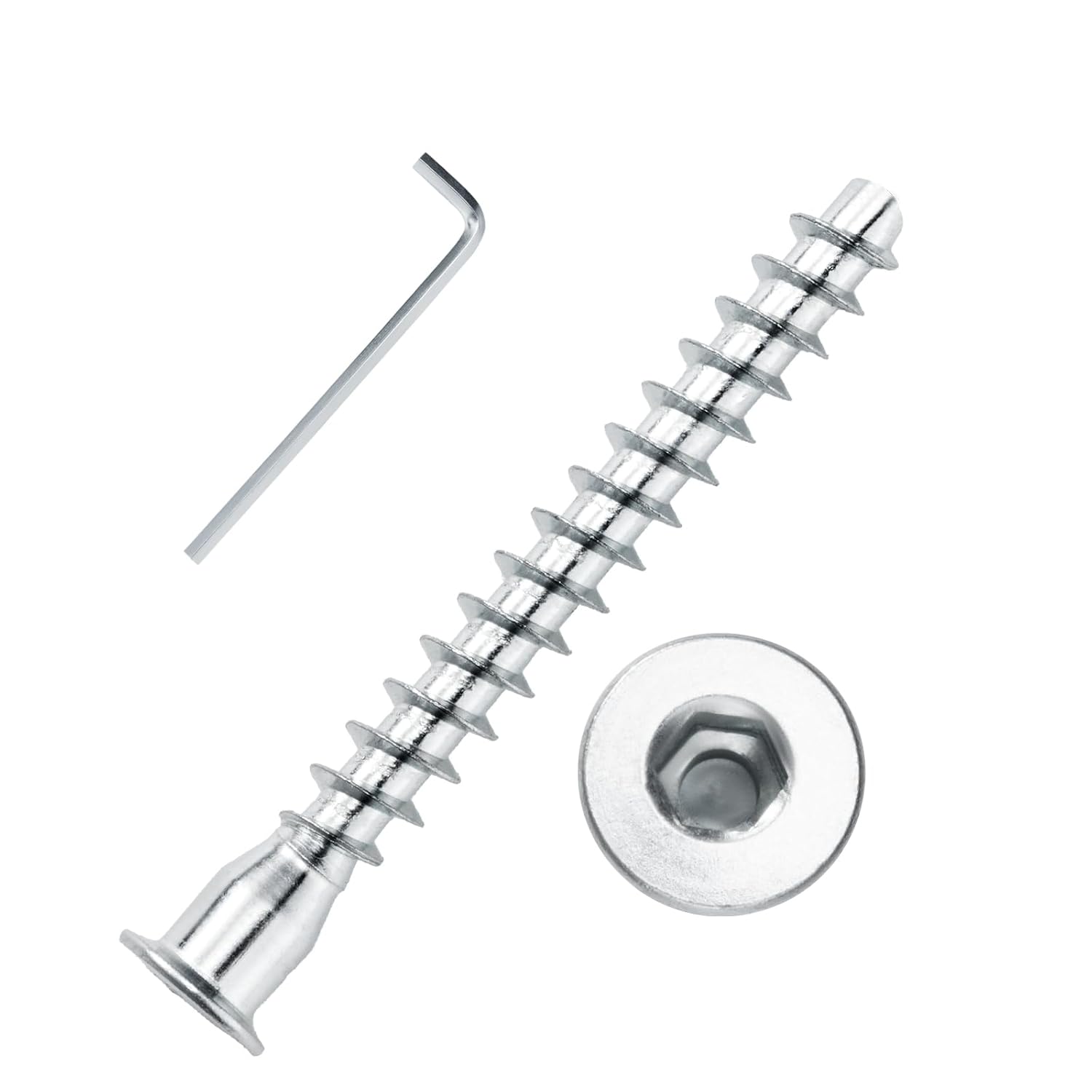 Detalle de Confirmat Furniture Screws M6.3 x 40mm