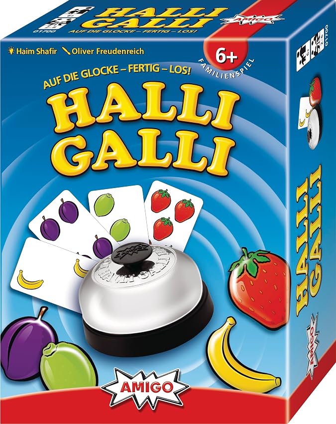 Detalle de Amigo 1700 Halli Galli - Divertido juego de mesa 🎲