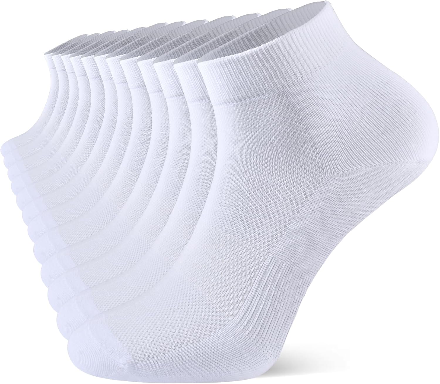Thumbnail 5 de VZGZIL Mens Trainer Socks 12 Pairs