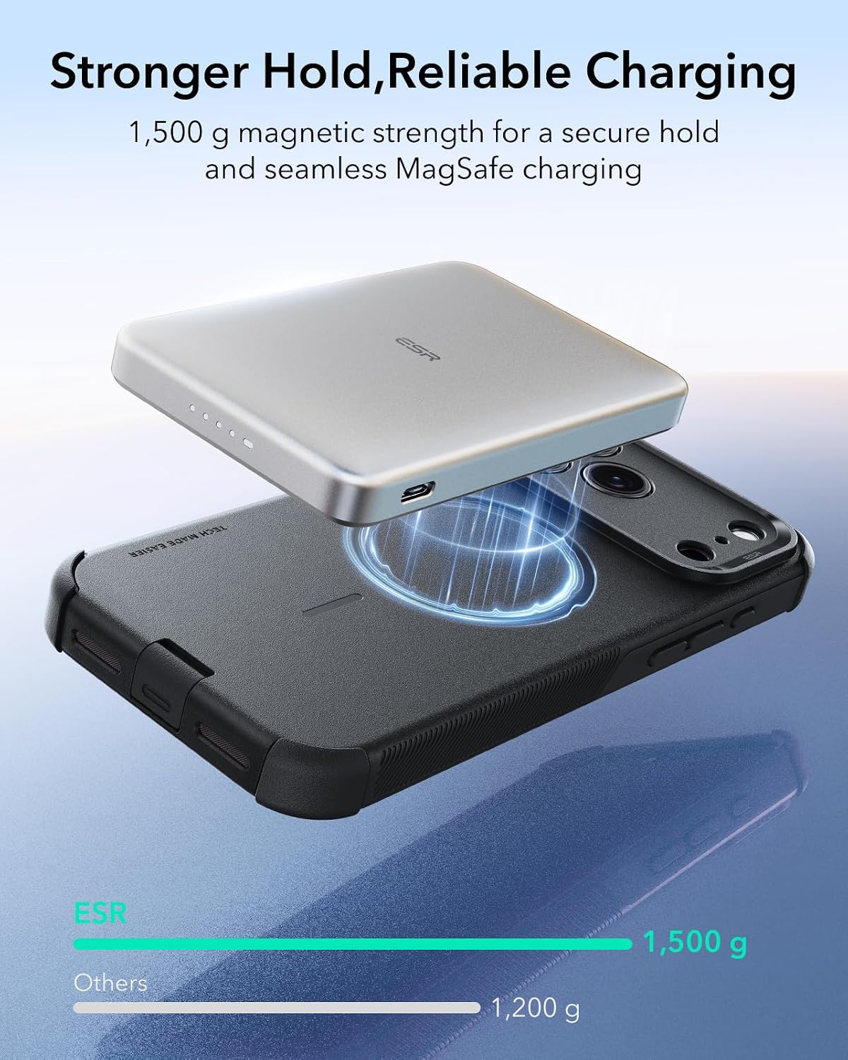 Thumbnail 5 de ESR iPhone 17 Pro Case 7X military-grade protection