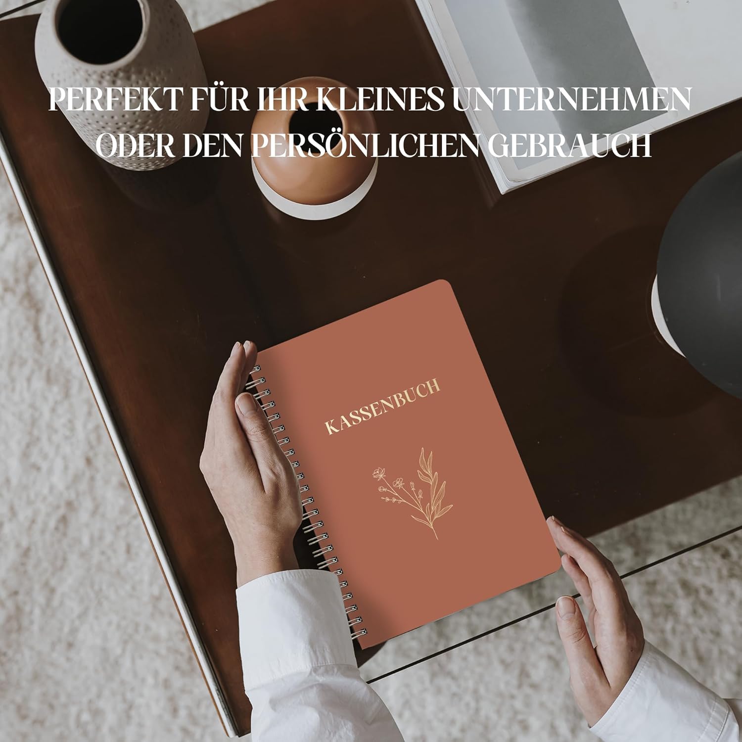 Thumbnail 5 de BIROYAL Kassenbuch A5-120 Seiten – Budget Planner & Einnahmen-Ausgaben Buch
