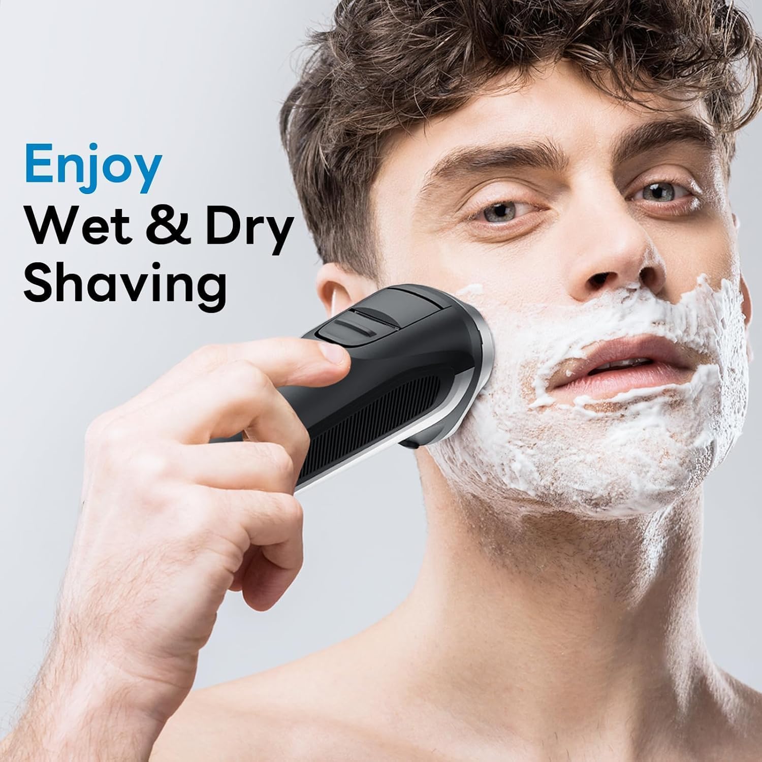 Detalle 2 de DOAO Electric Razor 120 min cordless shaver 🪒