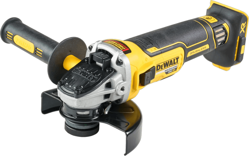 Detalle de DeWalt DCG405NT-XJ (ohne Akku) – kabelloser Winkelschleifer mit 125 mm Scheibe