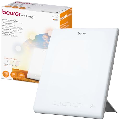 Detalle de Beurer TL 45 Perfect Day Tageslichtlampe – drei Farbtemperaturen für Rhythmus und Konzentration