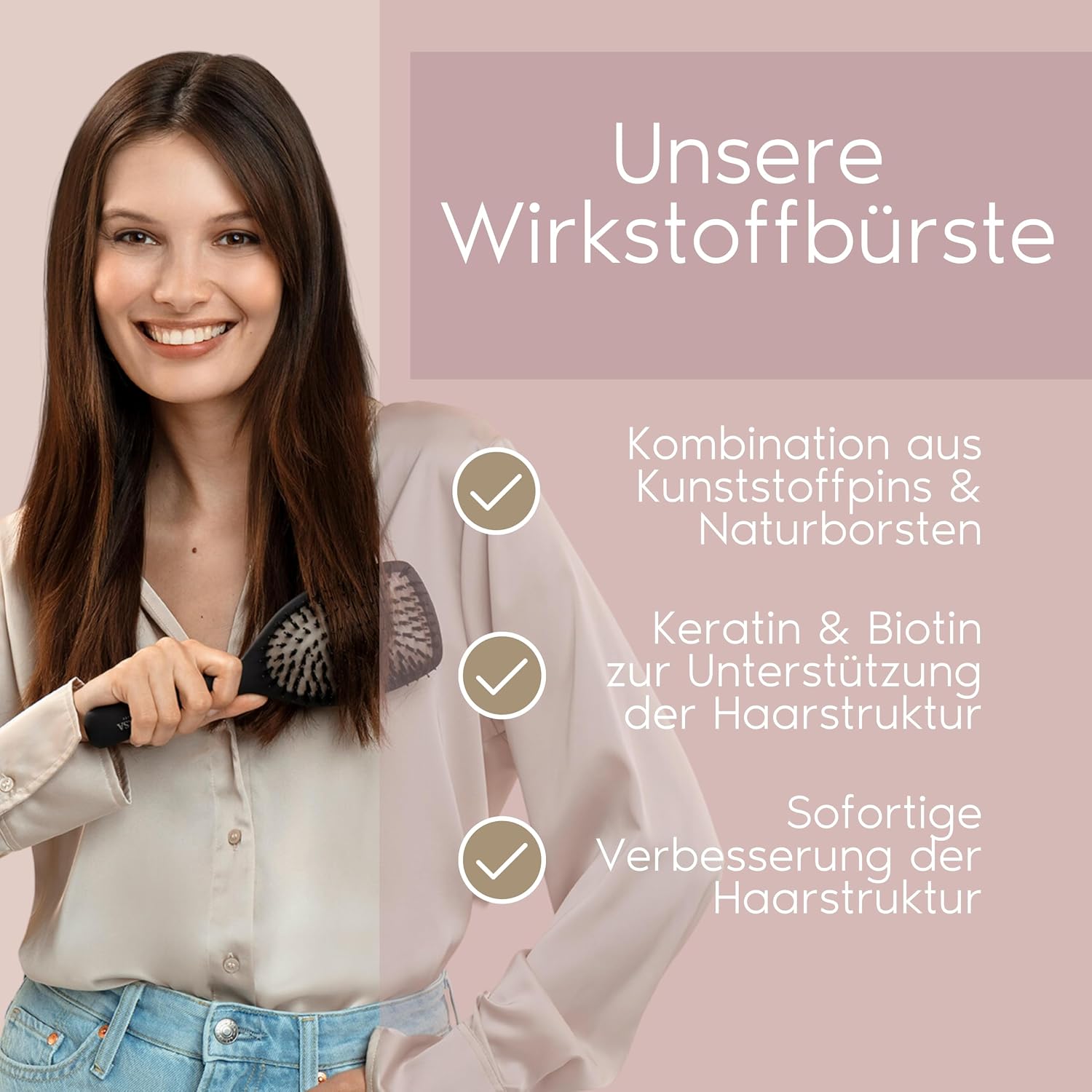 Thumbnail 2 de PARSA Beauty Wirkstoffbürste Keratin Biotin