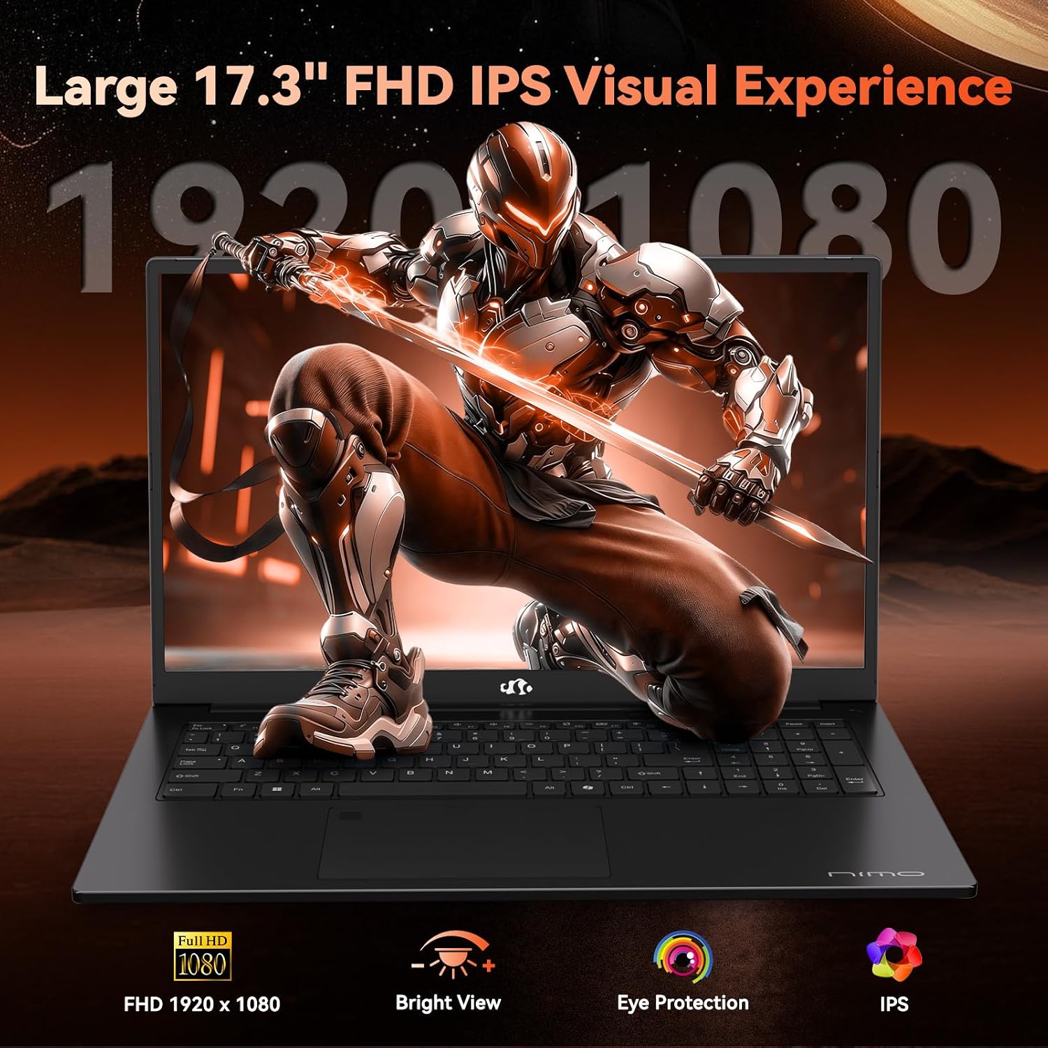 Detalle 2 de NIMO 17.3-inch laptop