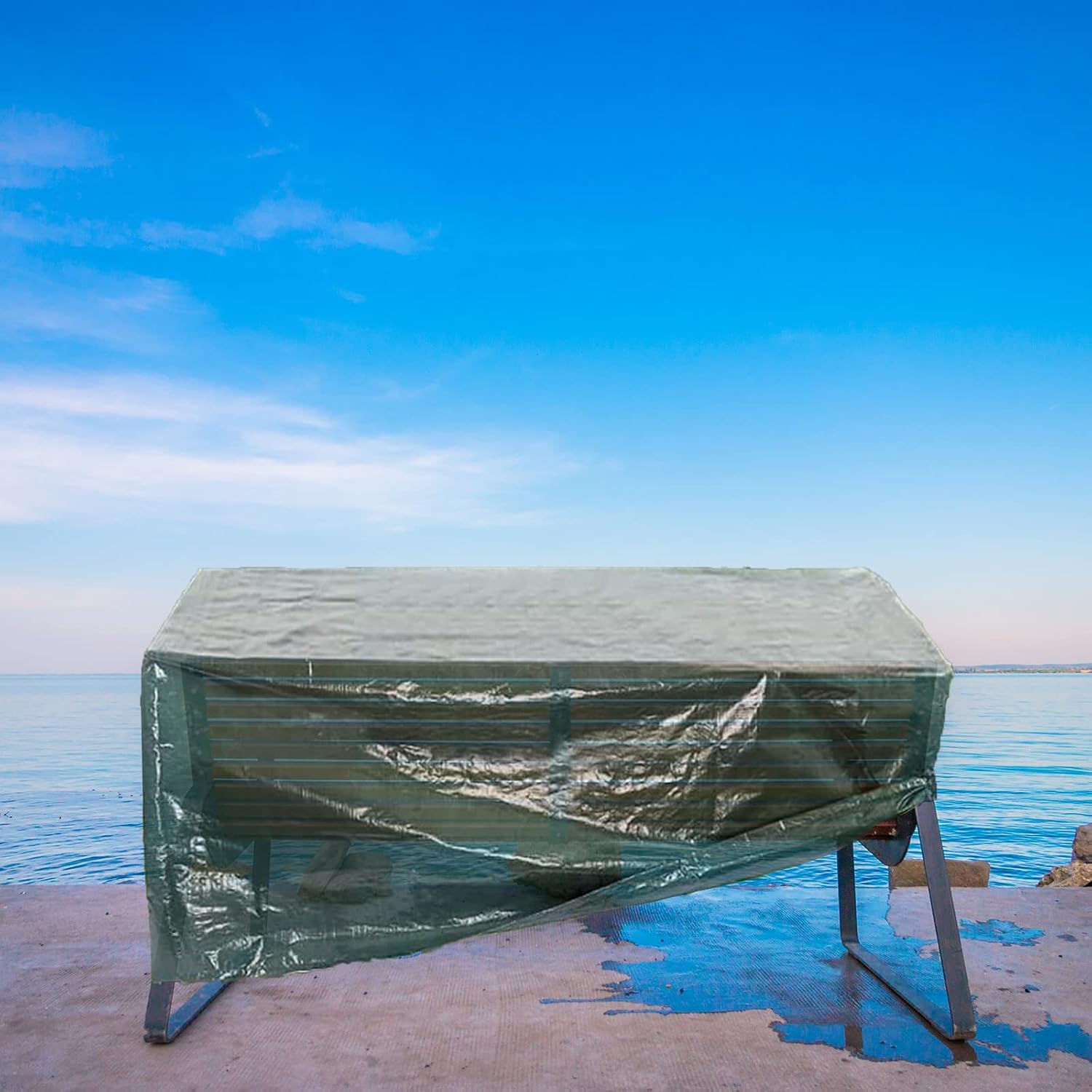 Thumbnail 6 de RICHIE Garden Bench Cover 163x66x63-89cm