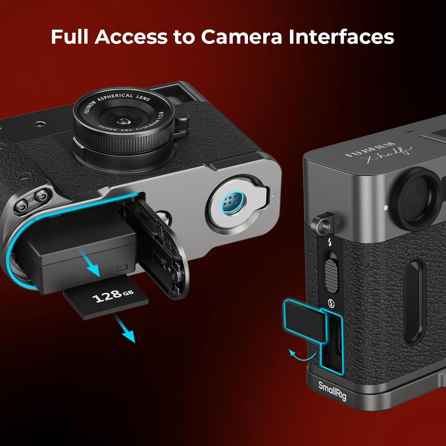 Thumbnail 5 de SMALLRIG X 44,5 g L‑Griff für FUJIFILM X Half