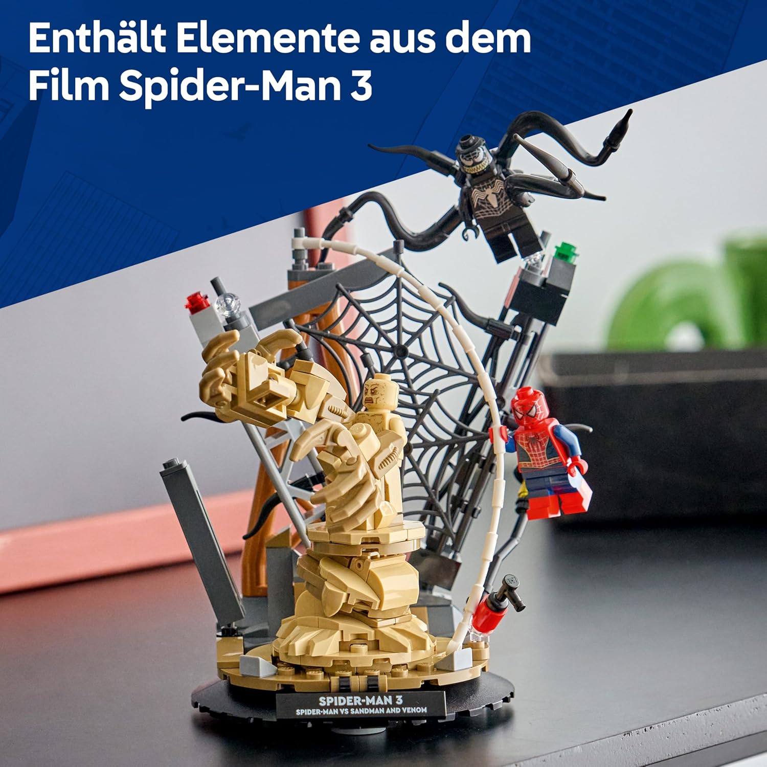 Thumbnail 2 de LEGO Marvel Großer Showdown Spider-Man vs Sandman 76334