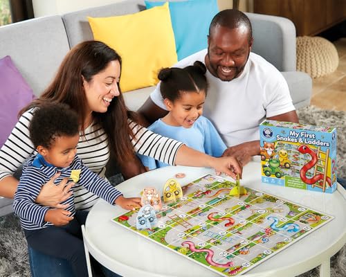 Thumbnail 3 de Orchard Toys My First Snakes & Ladders Family Board Game for Kids Age 3+