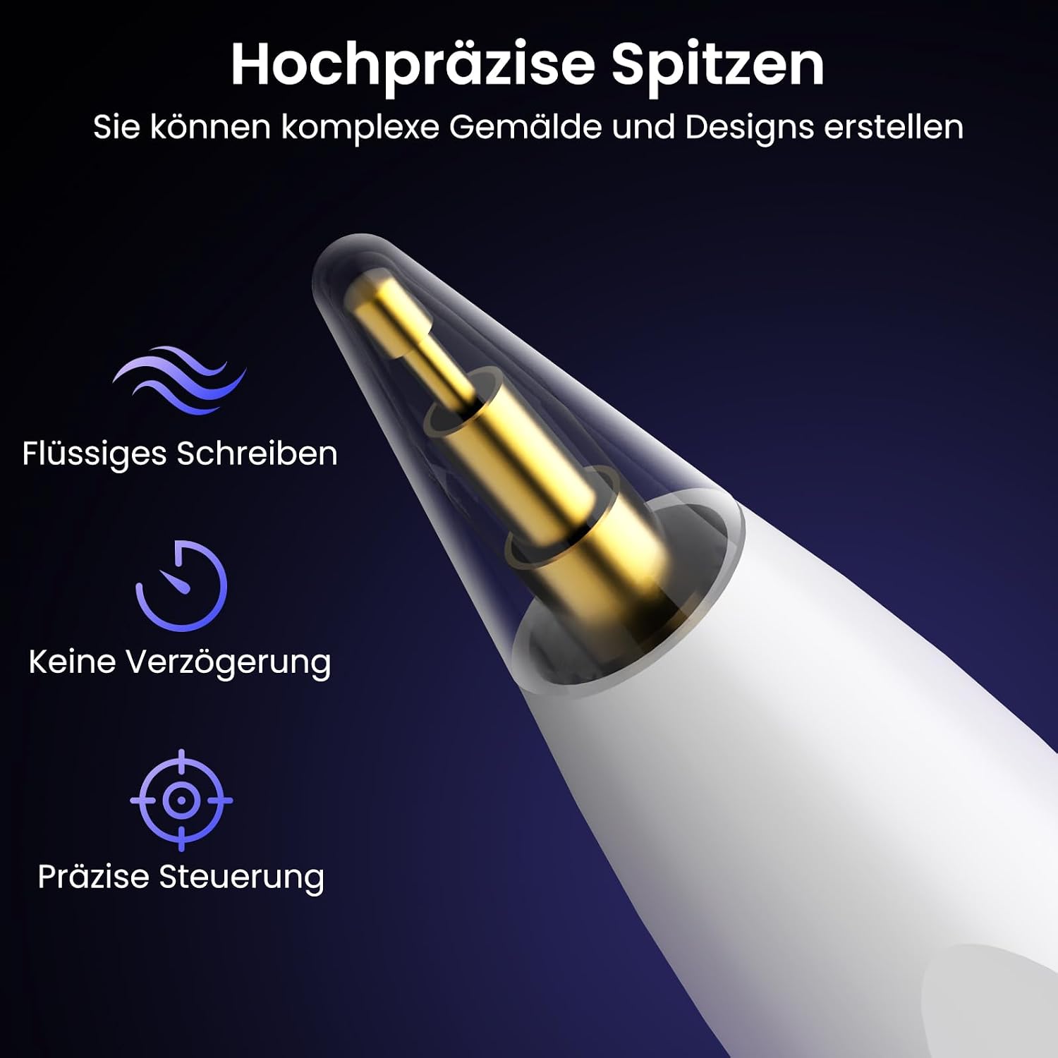 Detalle 2 de Mixoo Stylus Pen iPad 11h Arbeitszeit