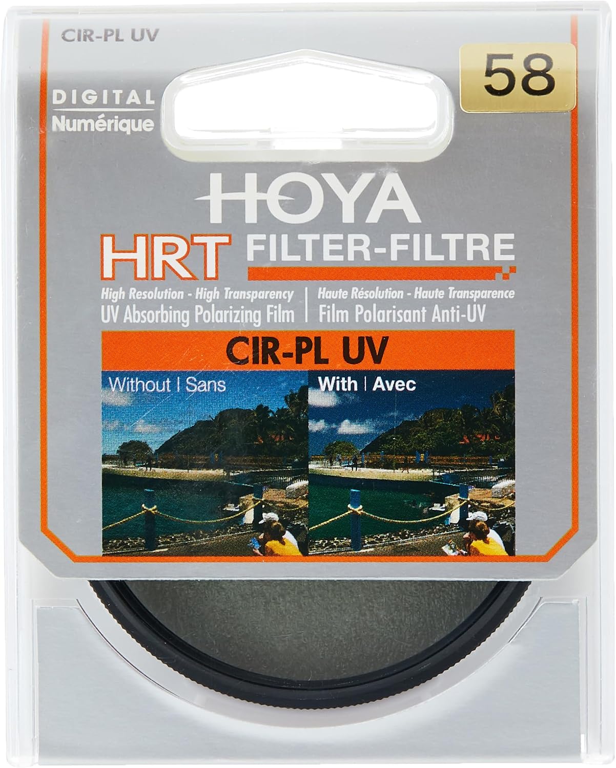 Thumbnail 6 de Hoya HRT filtr polaryzacyjny kołowy 55 mm, szkło optyczne, powłoka wielowarstwowa