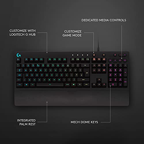 Thumbnail 5 de Logitech G213 Prodigy Wired RGB Gaming Keyboard