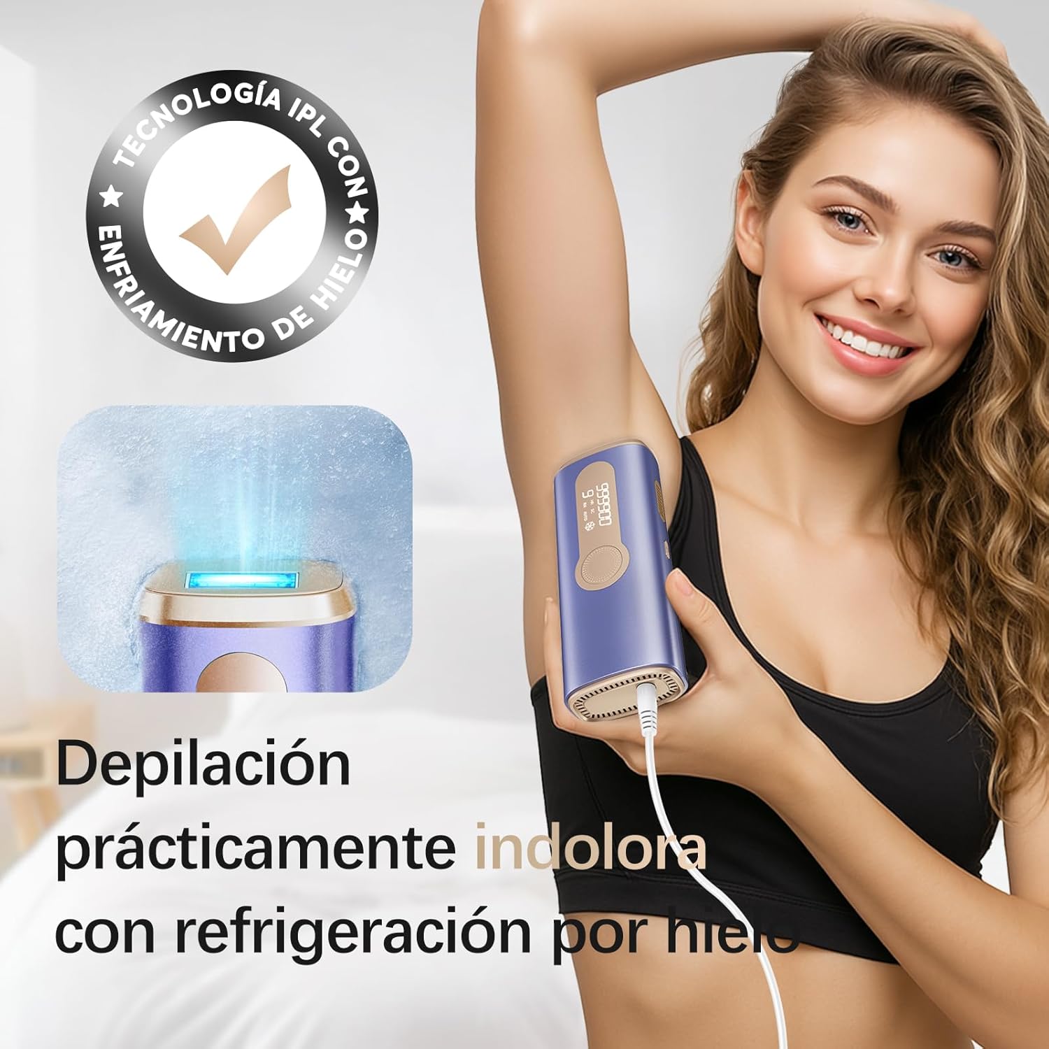 Thumbnail 1 de Haarlosy Depiladora IPL LC N1206 999900 flashes