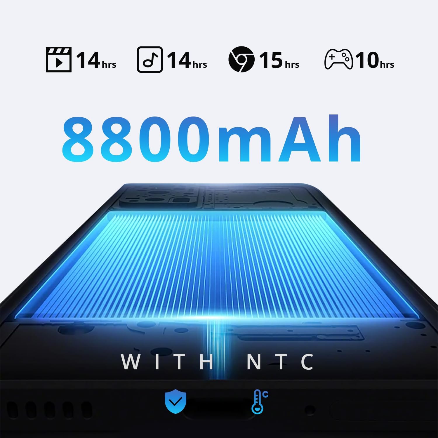 Thumbnail 5 de SVITOO Android 16 Tablet 11 Inch 20GB RAM