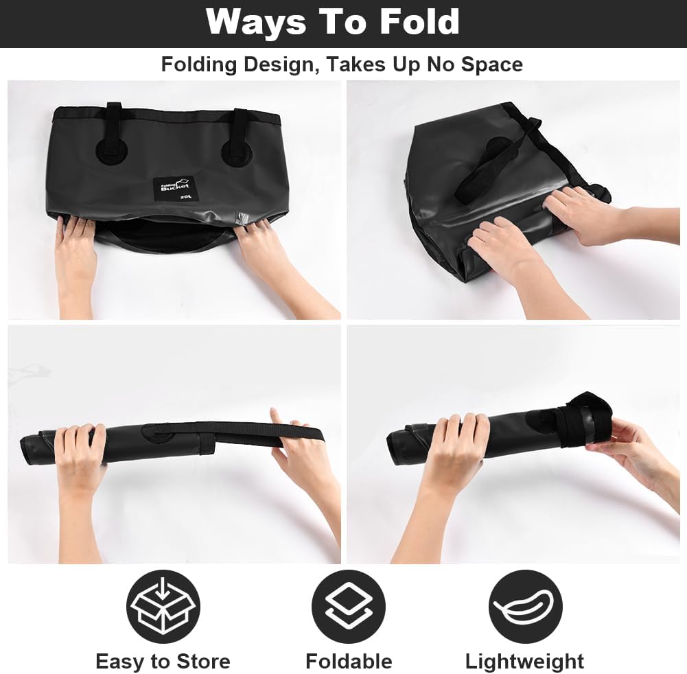 Thumbnail 3 de Flintronic Folding Water Bucket 20L