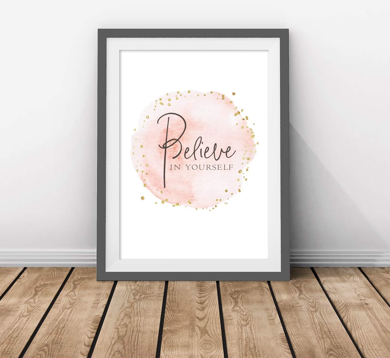 Thumbnail 4 de artpin® Einhorn Bilder Kinderzimmer 3er Set – DIN A4 Wanddekoration Rosa Regenbogen