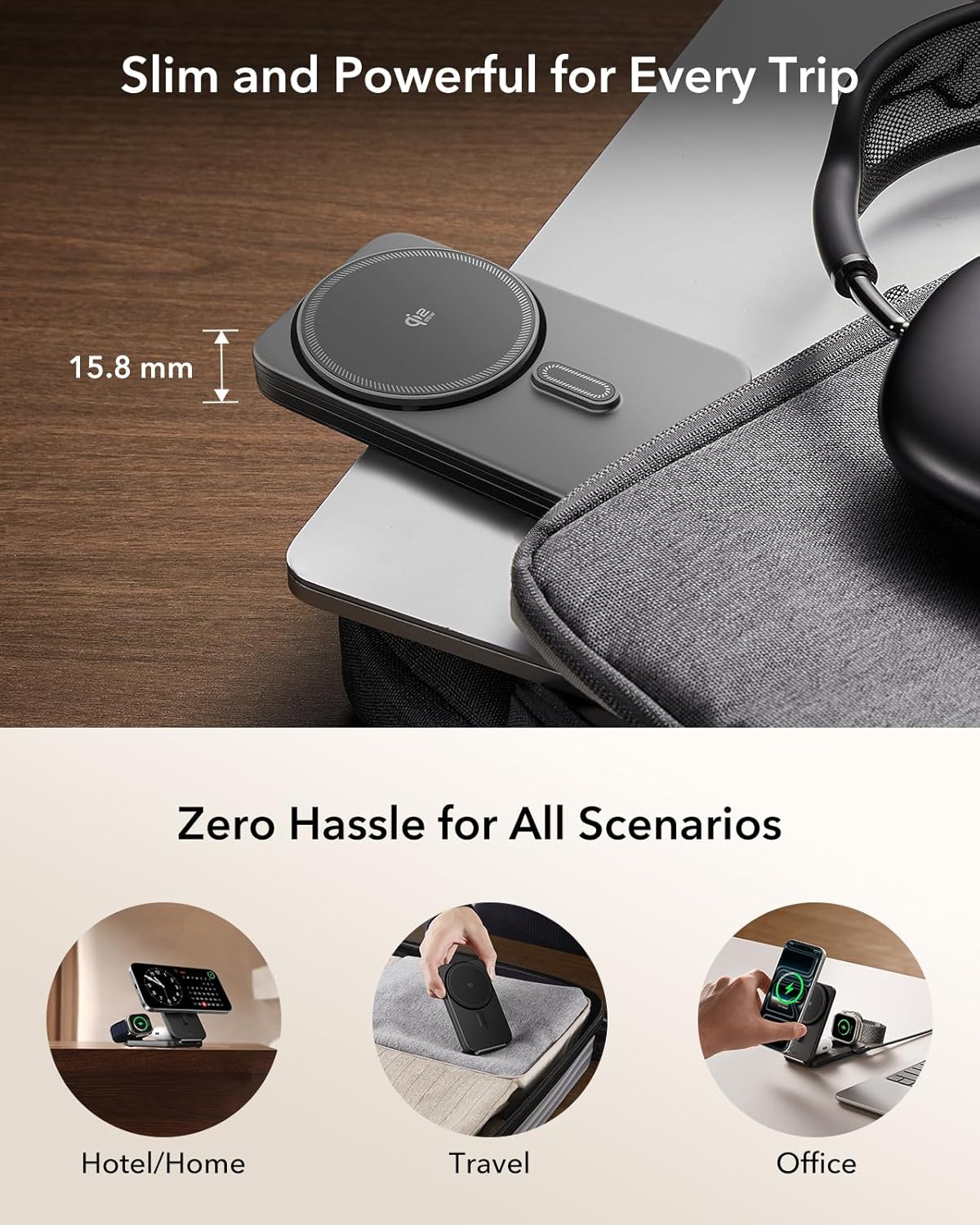 Thumbnail 2 de ESR 3-in-1 MagSafe Charger 25W