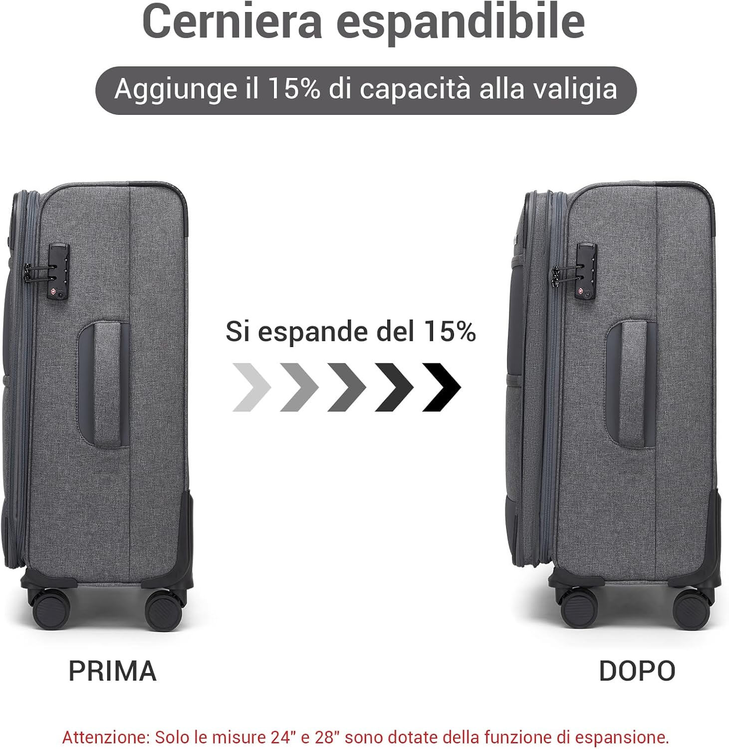 Detalle 1 de British Traveller Valigia 28 pollici Rigida