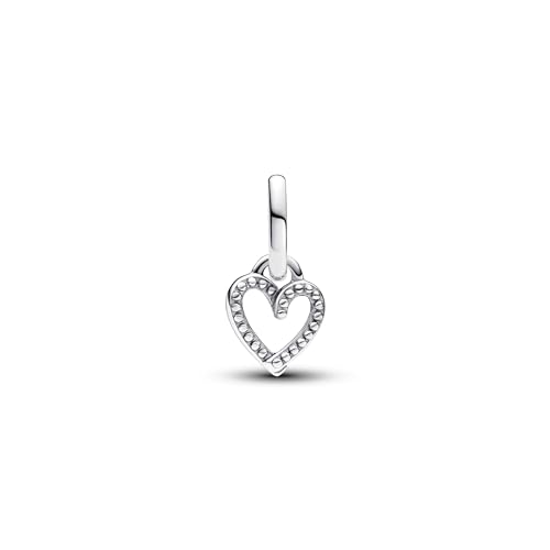 Detalle 2 de Pandora Me Freihandherz Mini-Charm-Anhänger aus Sterling Silber | Cubik Zirkonia | kompatibel ME & Moments