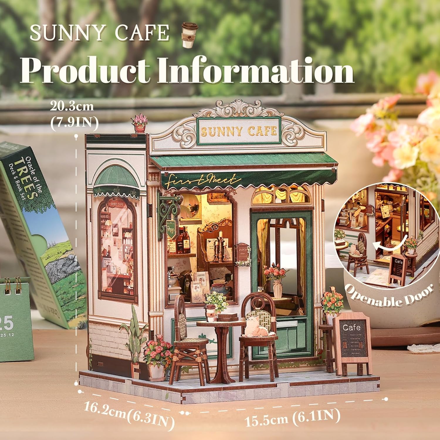 Thumbnail 5 de Fsolis Book Nook Kit Sunny Café