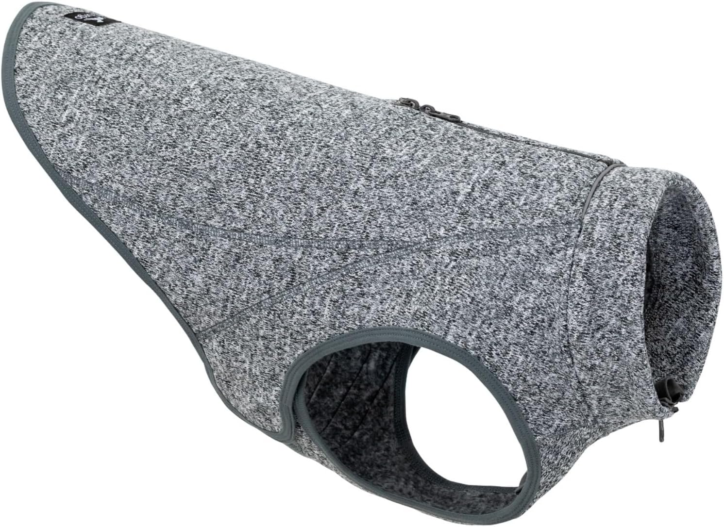 Detalle de Kurgo Core – lekki sweter polarowy dla psa, rozmiar L, czarny