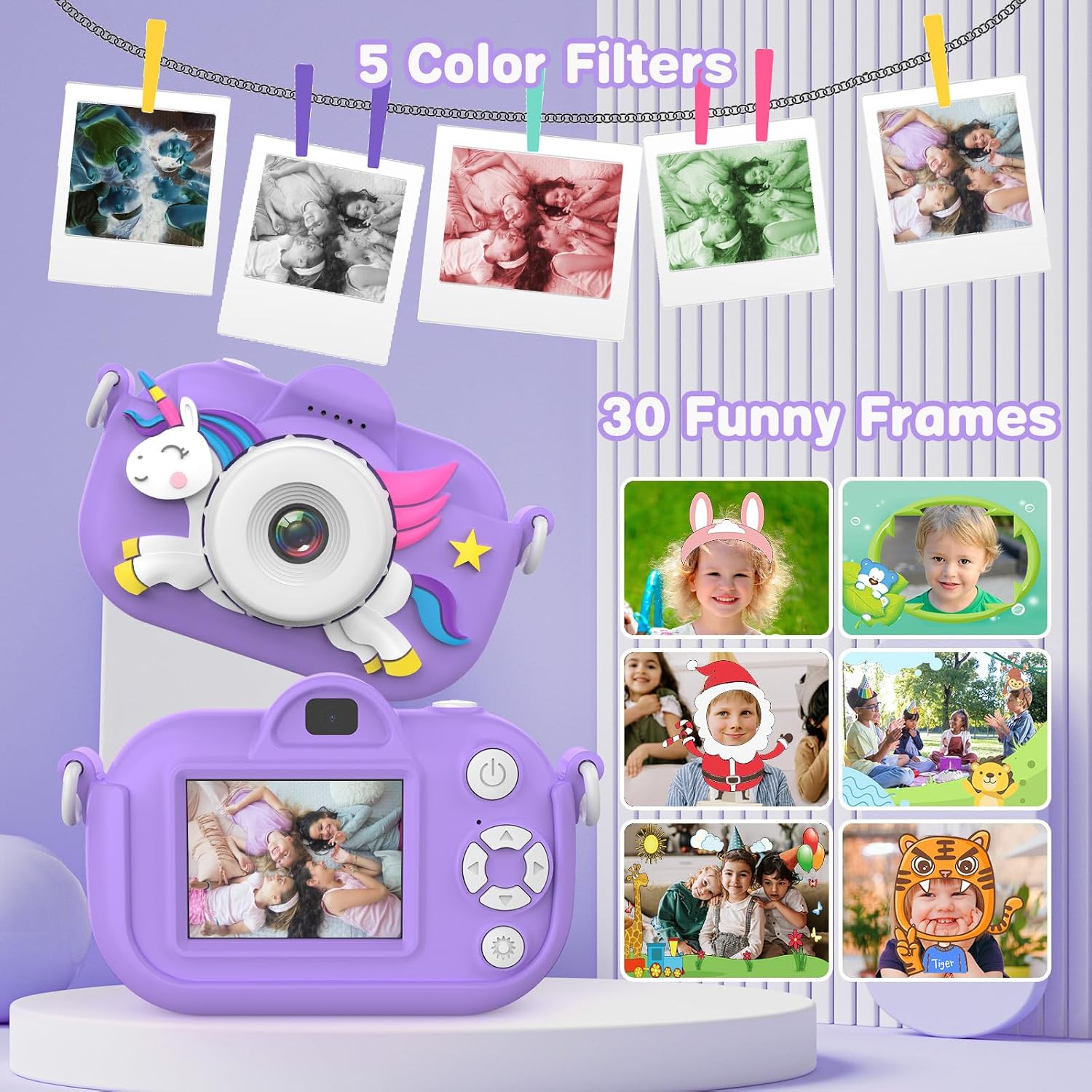 Detalle 1 de Kids Digital Camera with 32GB Card