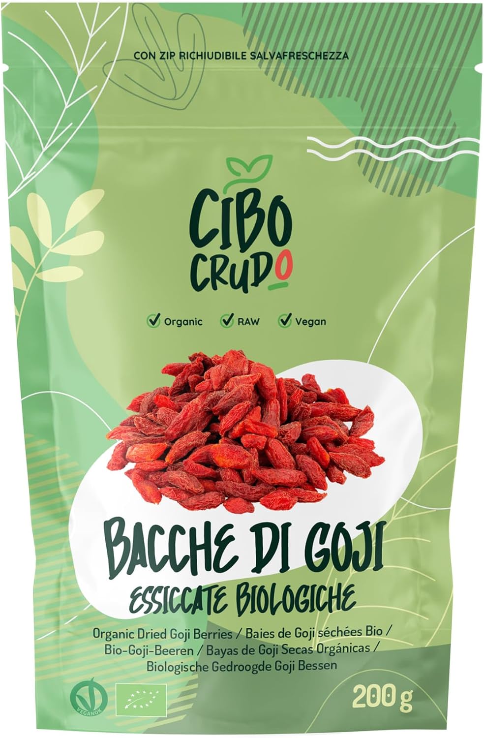 Thumbnail 2 de Bacche di Goji Bio Crude 1 Kg – Qualità Premium, senza zuccheri aggiunti