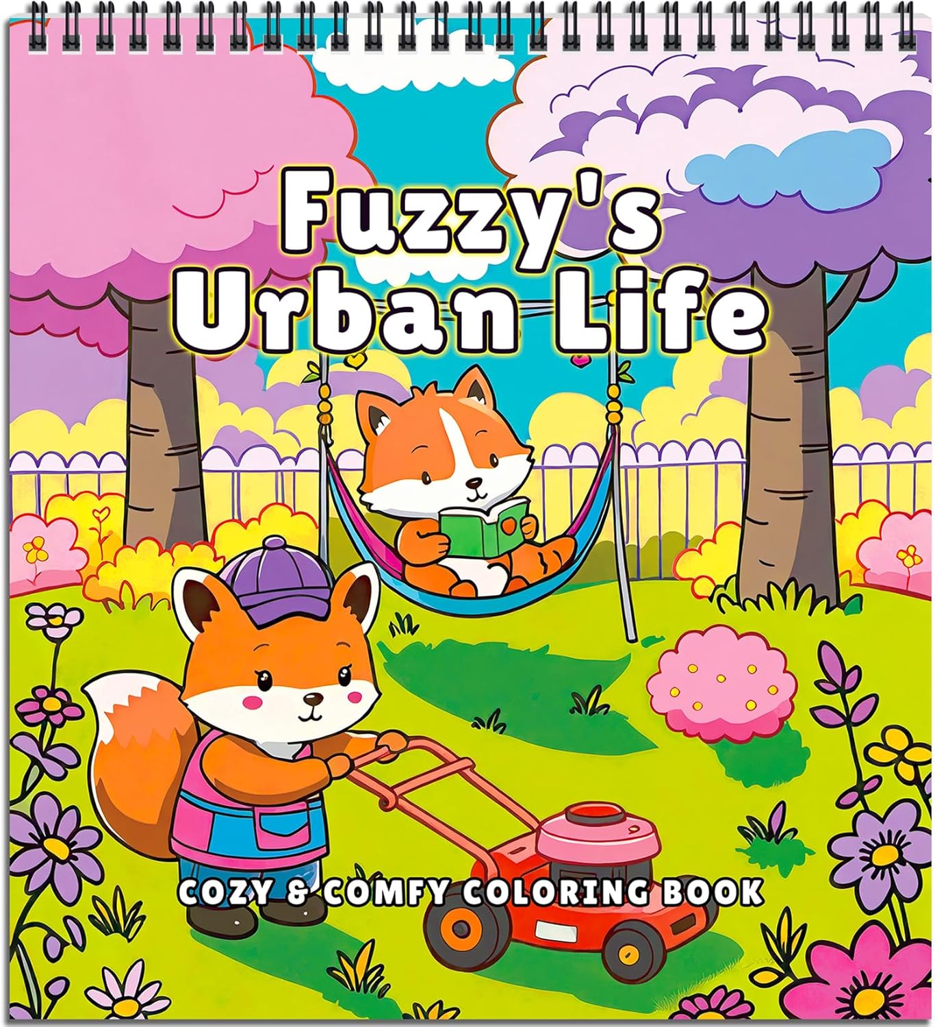 FUN LAVIE Cosy Colouring Book for Adults Relaxation 🎨
