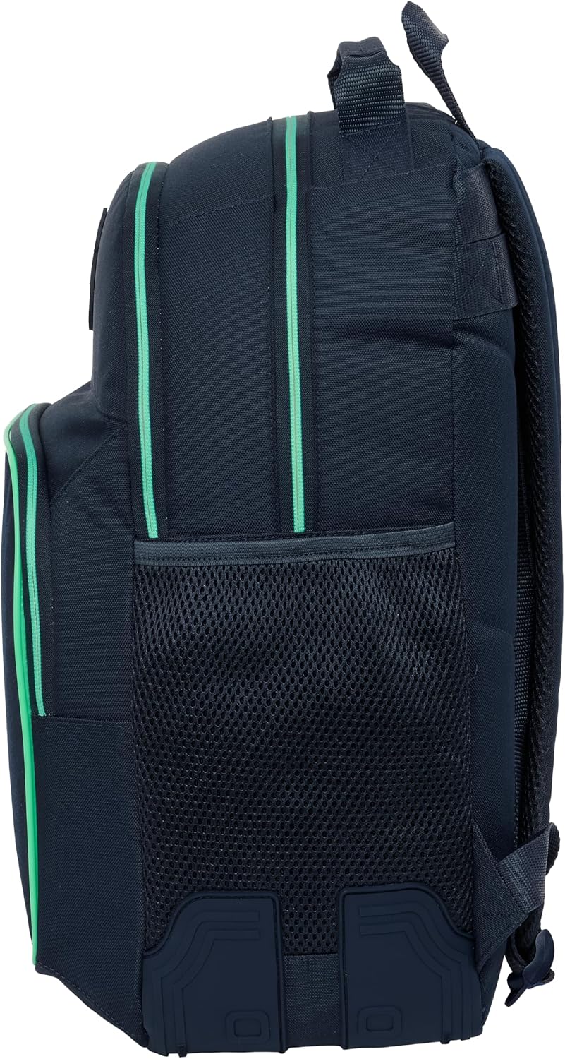 Detalle 1 de REAL MADRID 2ª EQUIPACIÓN 25/26 – Mochila Escolar Infantil de Safta