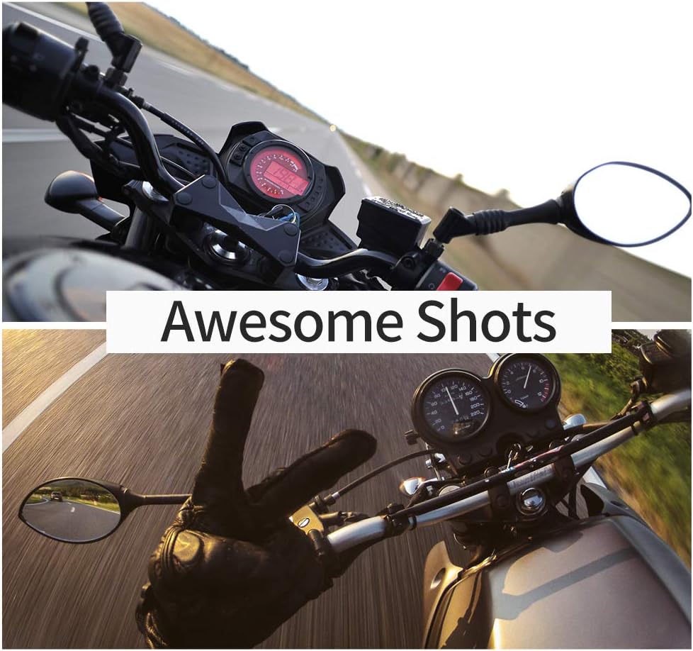 Thumbnail 4 de TELESIN Helmhalterung Motorrad 180° verstellbar