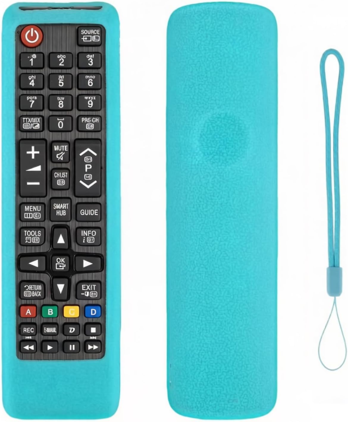 Detalle de Silicone Remote Cover for Samsung TV BN59-01175N BN59-01315B AA59-00741A AA59-00786A Remote Control