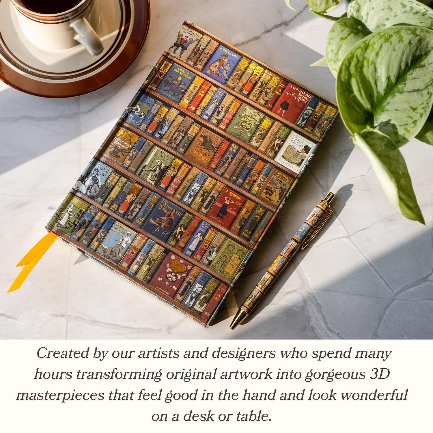Thumbnail 5 de Vincent van Gogh: Almond Blossom Foiled Journal, gelinieerd notitieboek met magneetsluiting