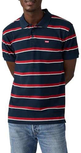 Detalle de Levi's Hm Polo Alden Stripe Navy Blazer S, Alden Stripe Navy Bl, L