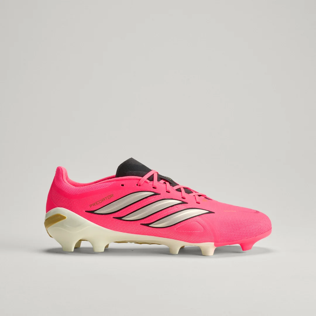 Detalle de Predator League para césped natural seco de Adidas - Bota rosa
