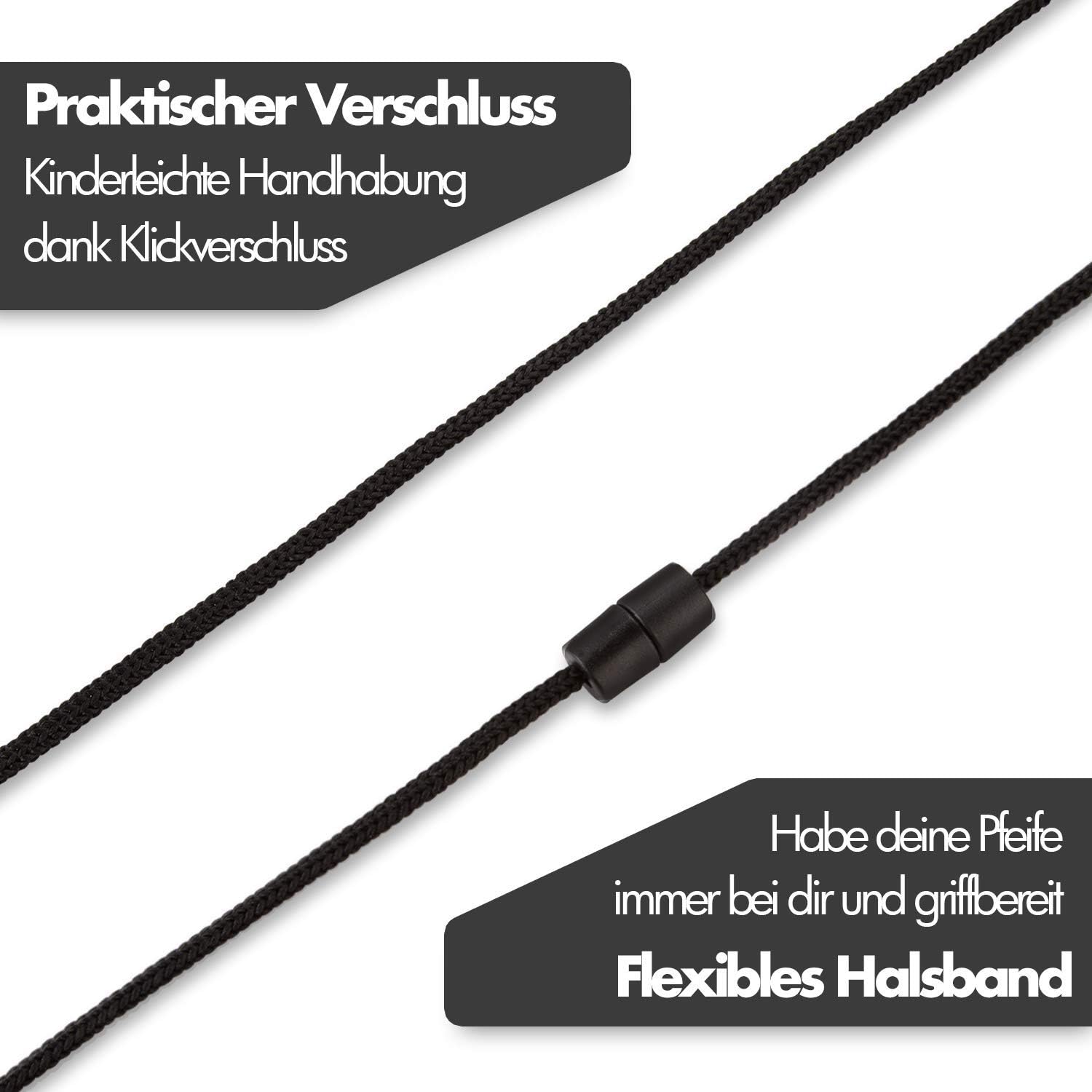 Detalle de Frambay Trillerpfeife mit AirSpin-Kugel – Schiedsrichter-, Signal- und Trainingspfeife