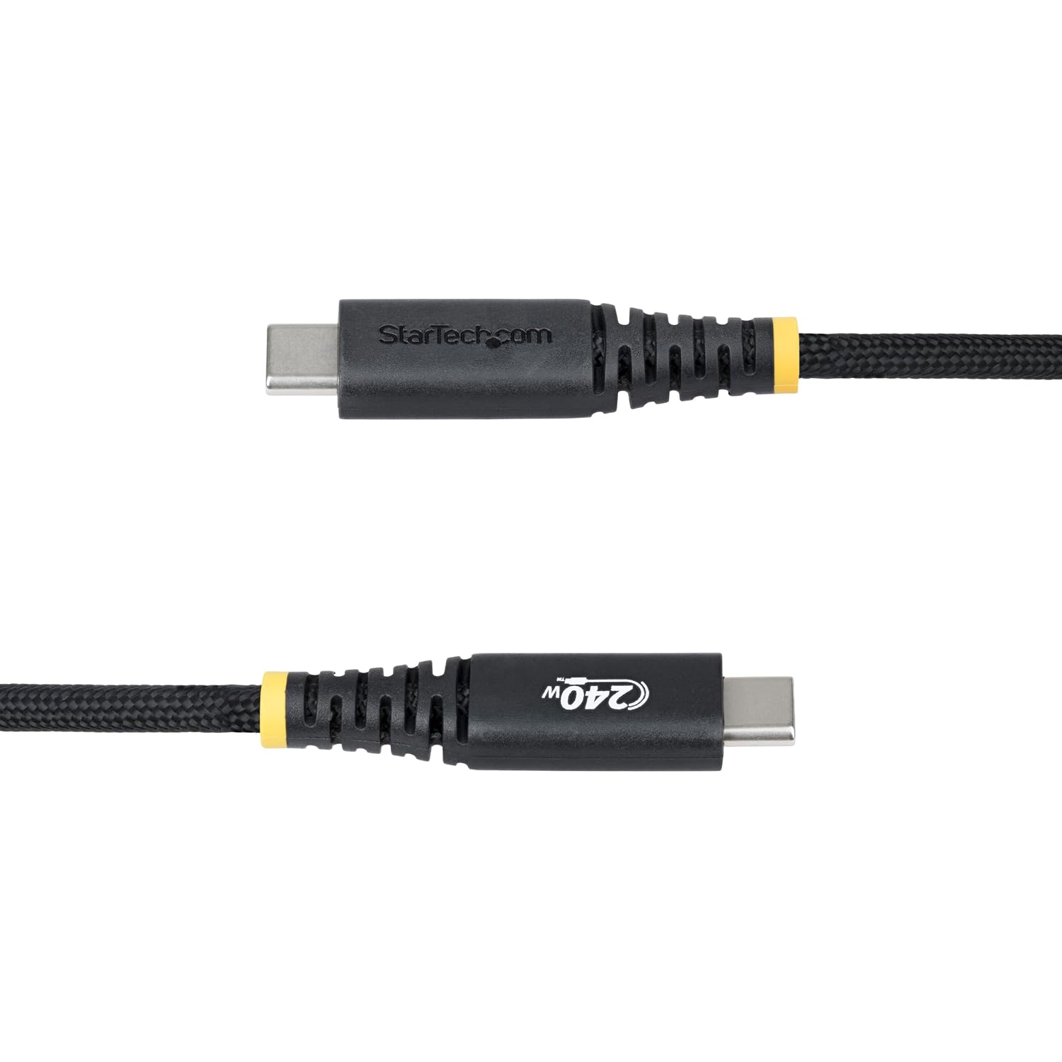 Detalle de StarTech.com 2m USB-C Charging Cable with Side Screw Locking – 240W PD EPR, USB-IF Certified