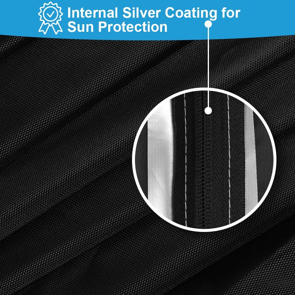 Thumbnail 4 de OFFCUP Hanging Egg Chair Cover (230 x 200cm) in 210D Oxford with zip – waterproof, UV-resistant outdoor protector
