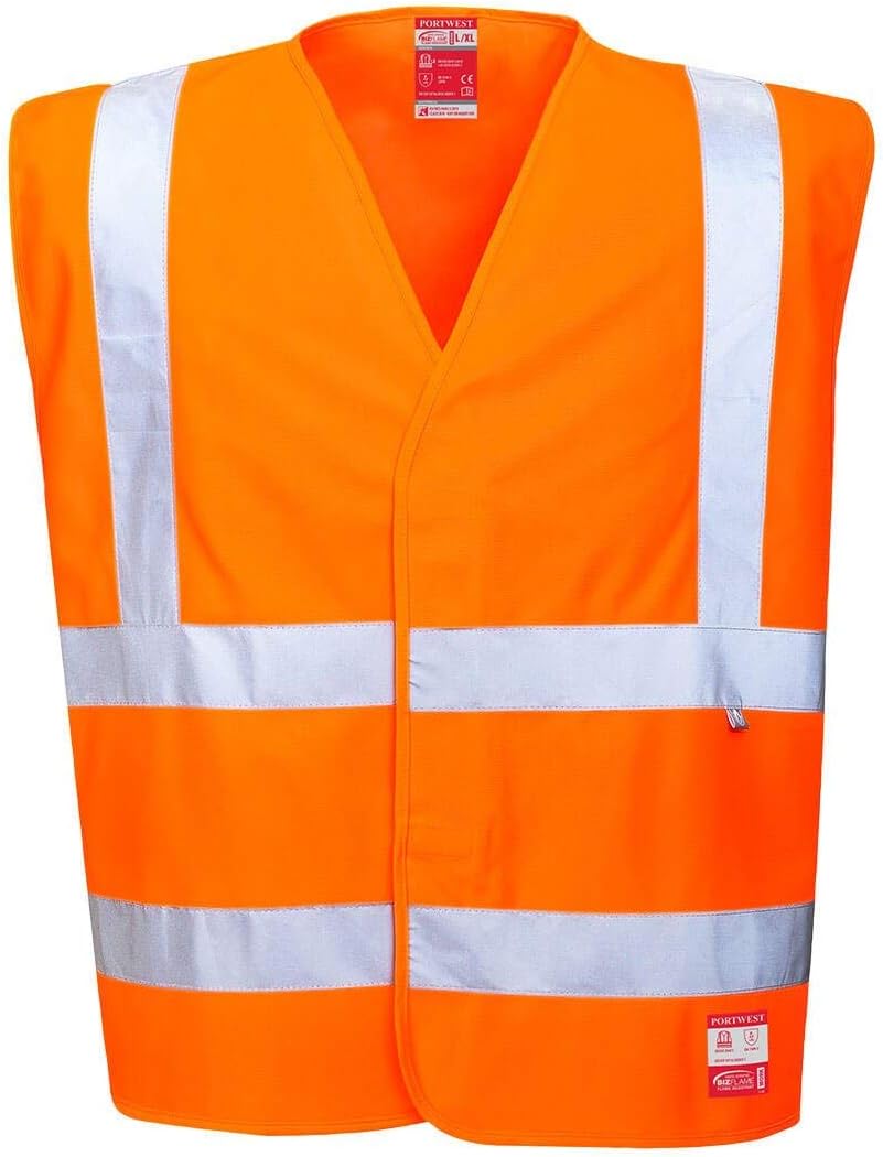 Thumbnail 1 de Portwest FR71 Gilet Ignifugo L/XL Arancione