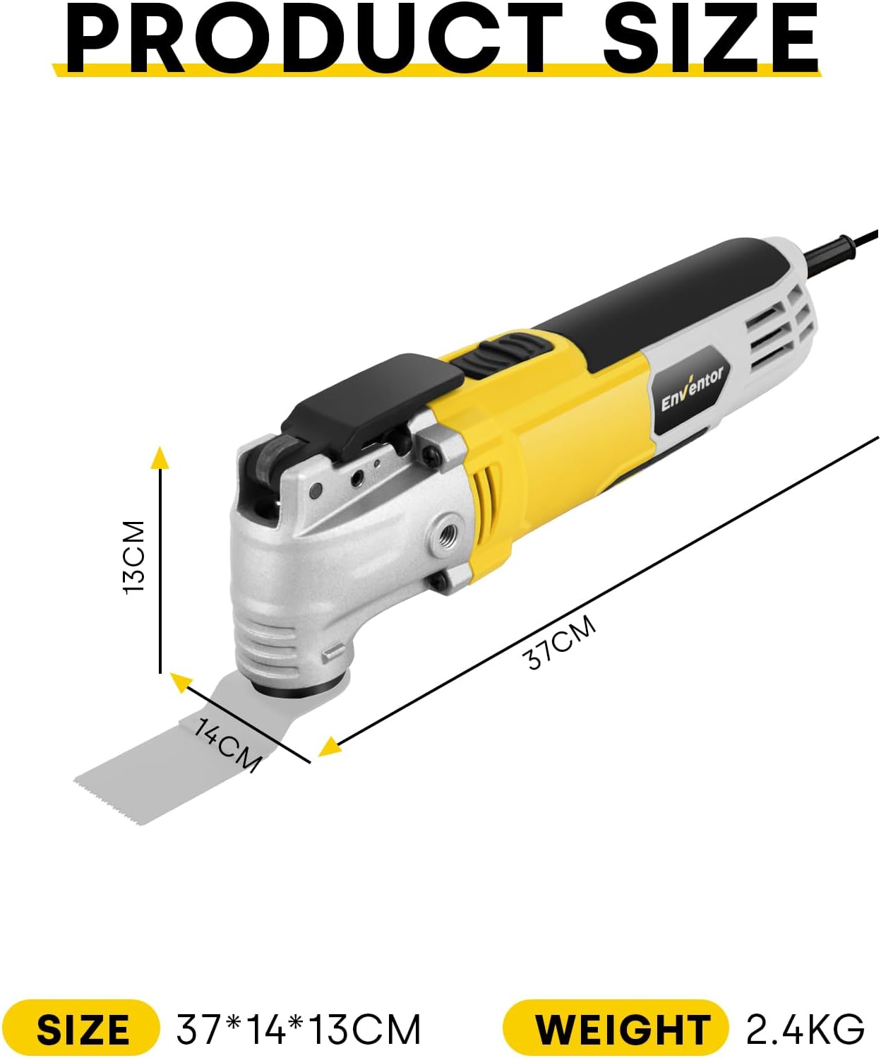 Thumbnail 6 de Enventor Oscillating Multi Tool 300W
