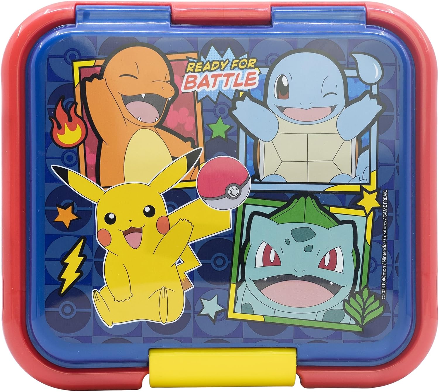 Thumbnail 1 de Stor Supreme Pokemon Blue Team Sandwich Box, 3 Compartments, 1,786 ml